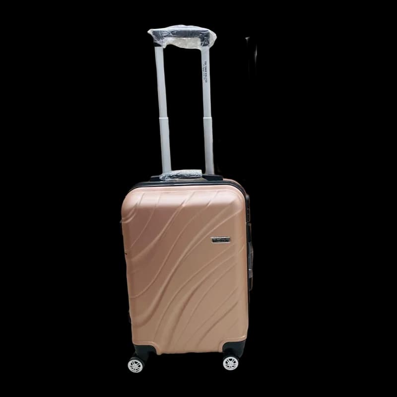 Valise Tec Take incassable / Moyenne: 65Cm / Rose saumon