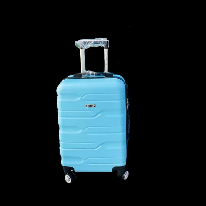 Valise Tec Take incassable / Petit: 55Cm / Bleu Clair