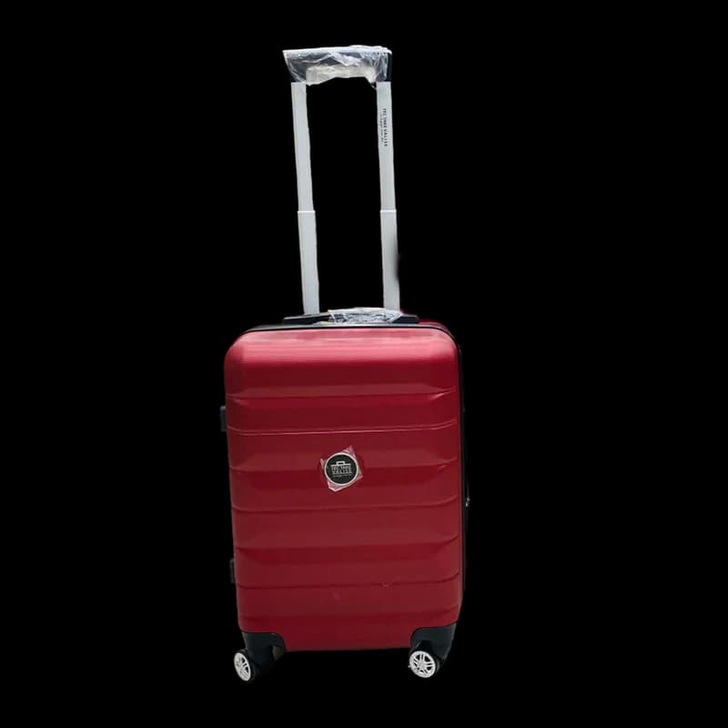 Valise Tec Take incassable / Moyenne: 65Cm / Rouge