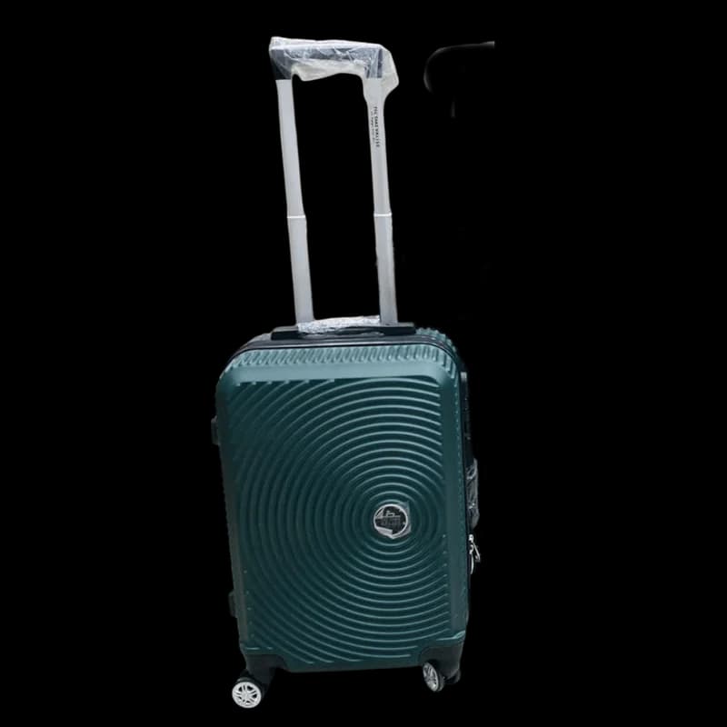 Valise Tec Take incassable / Moyenne: 65Cm / Vert