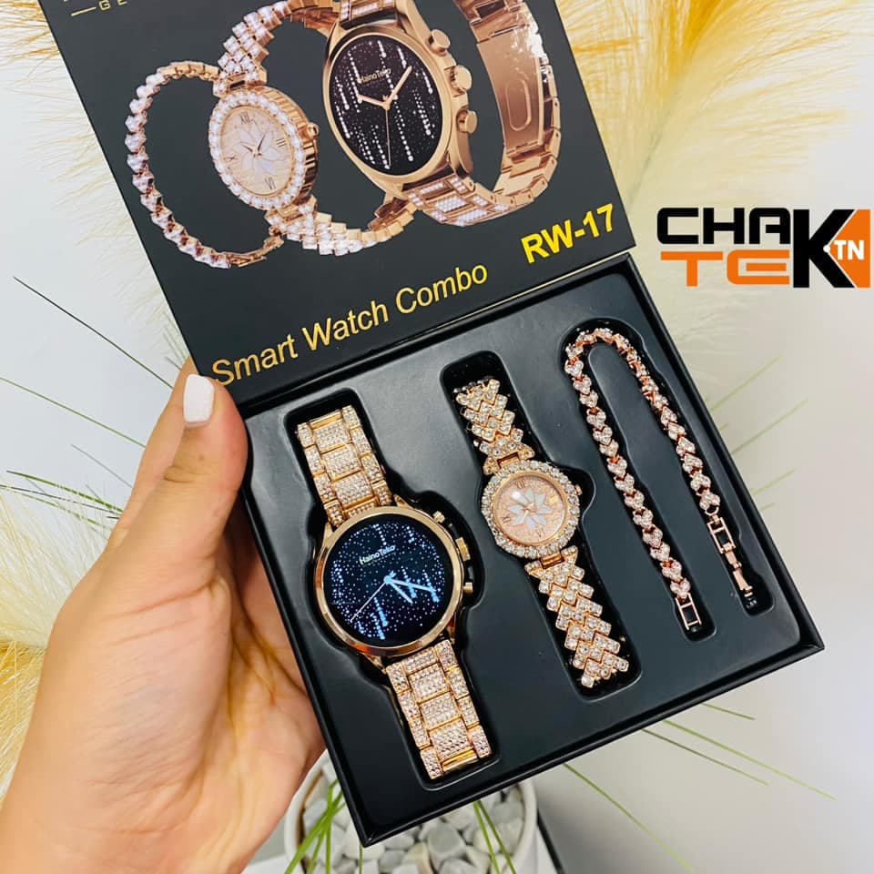 Smart watch HainoTeko Rw-17 pour femme – Gold