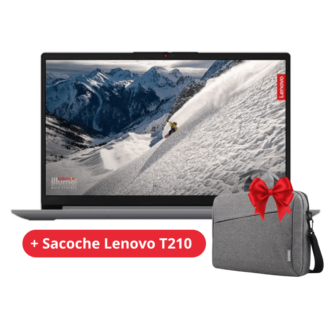 PC Portable LENOVO IdeaPad 1 15AMN7 AMD Athlon 8G 256Go SSD - Gris