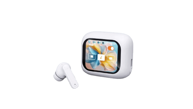 Écouteurs Bluetooth QiOP Buds Vision - Blanc