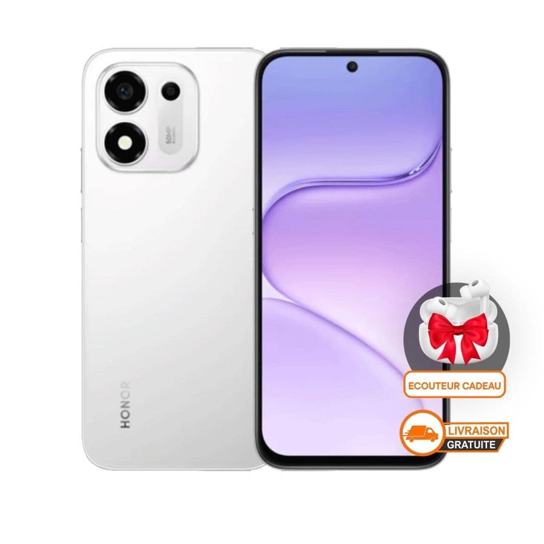 Honor X7e Plus 5G 6 Go / 128 Go Silver