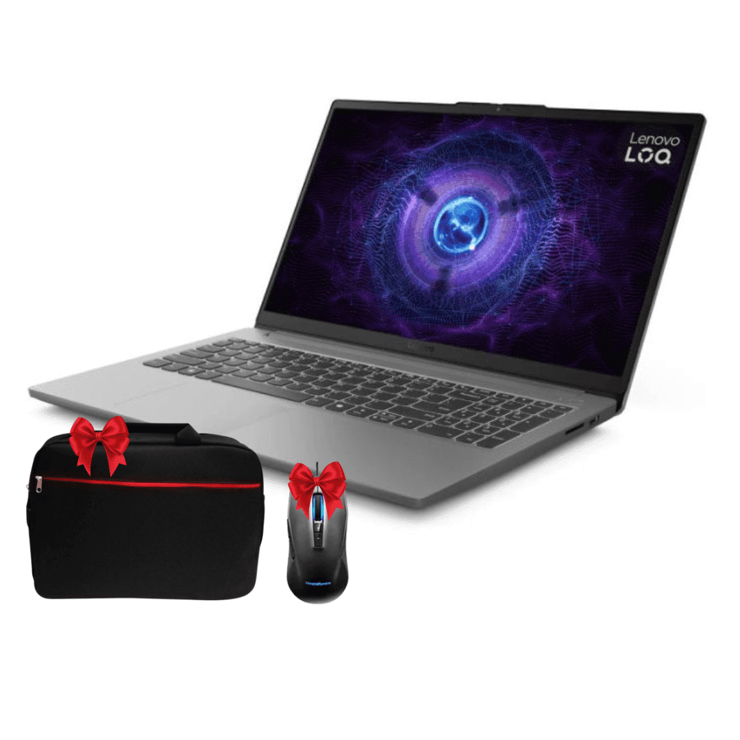 PC Portable Gamer LENOVO LOQ 15IAX9E i5 12è Gén 16Go RTX 2050