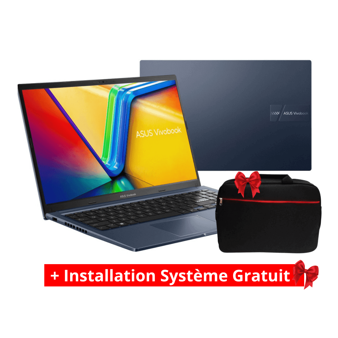 Pc Portable ASUS Vivobook 15 X1504VA i3-1315U 8 Go / 512 Go SSD Bleu
