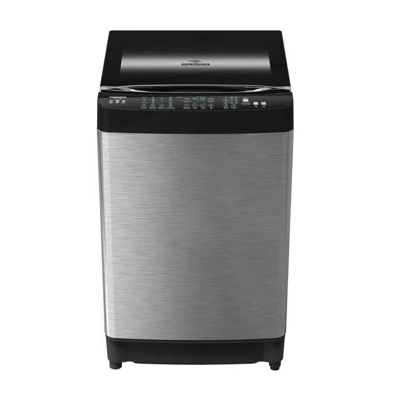 Machine à Laver Top Tornado 12kg Dark Silver TWT-TLN12LDS