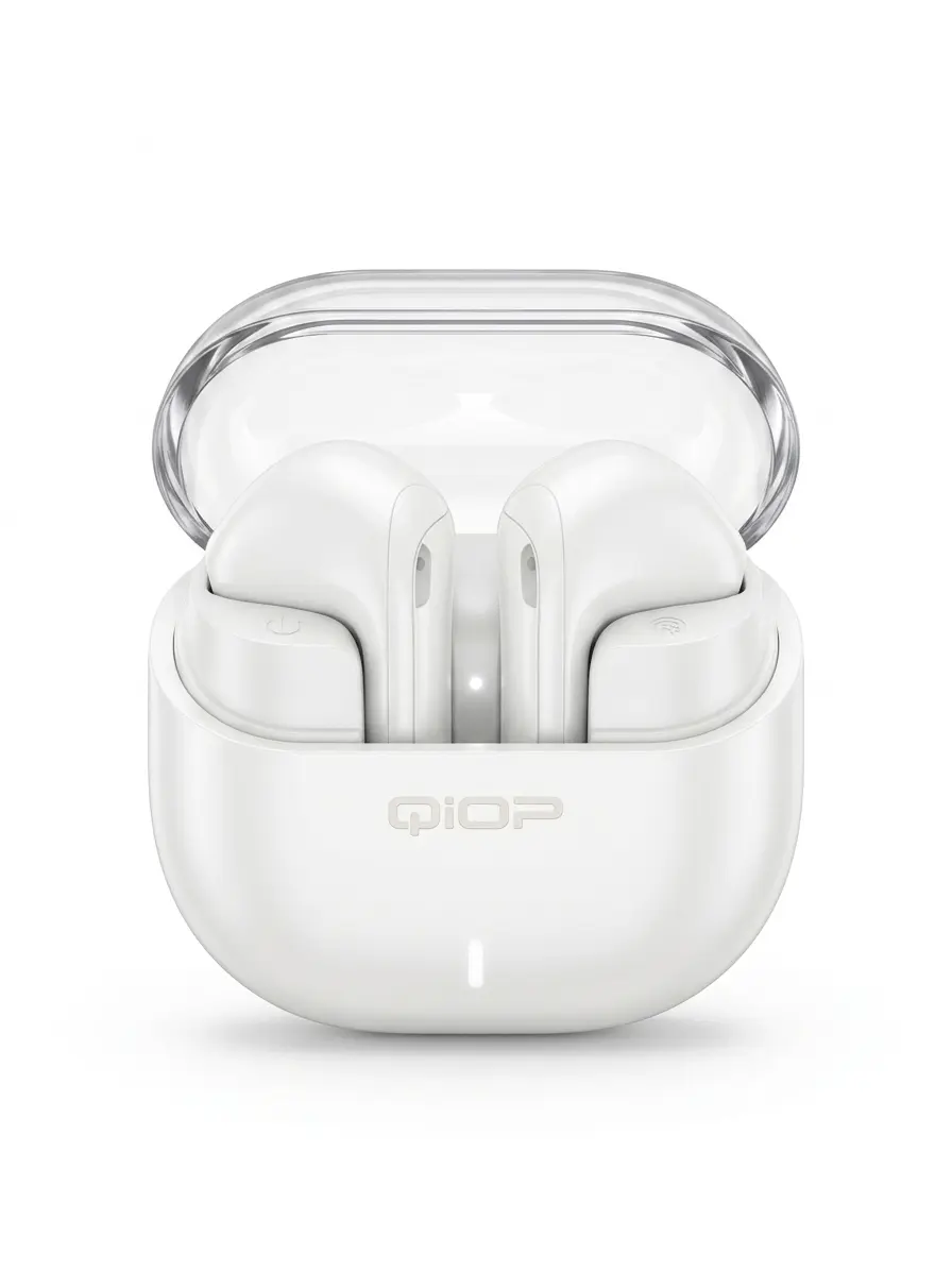Écouteurs Bluetooth QiOP Aura - Blanc